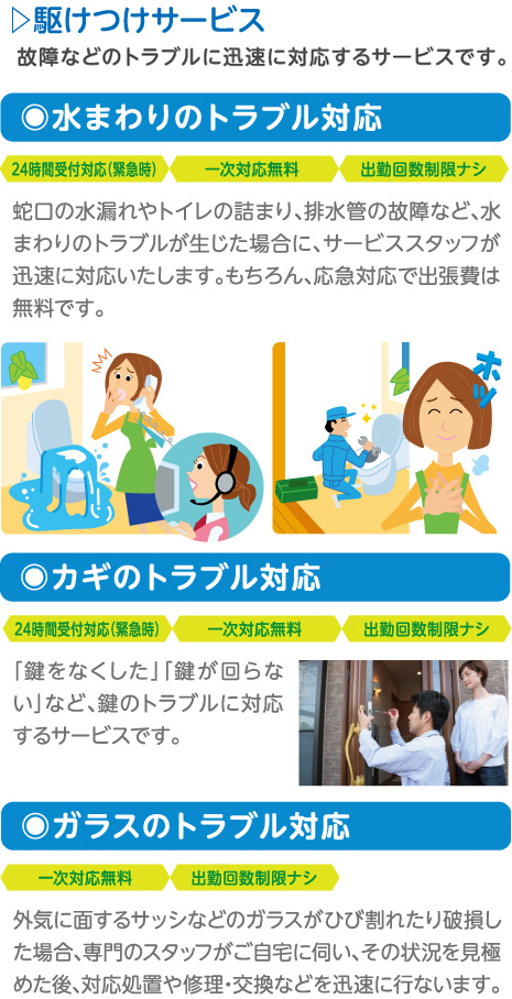 駆けつけサービス