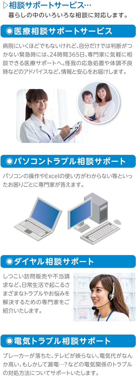 相談サポートサービス